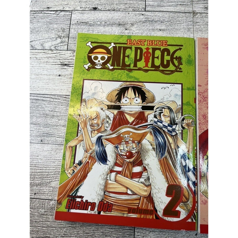 Viz Media Book - Comic - Manga One Piece East Blue Collection - Vol. 2 and 3 -